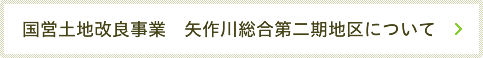 国営土地改良事業　矢作川総合第二期地区について